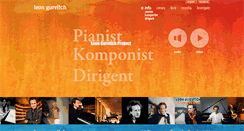 Desktop Screenshot of leon-gurvitch.com